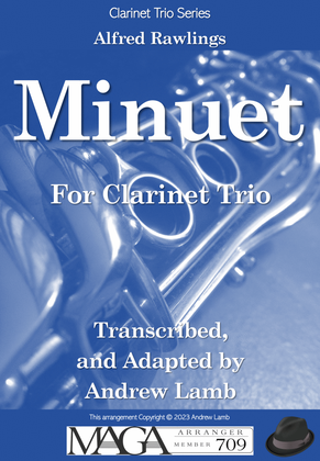 Book cover for Minuet (arr. for Clarinet Trio)