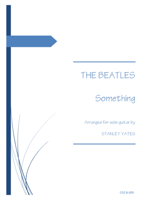 Book cover for Something