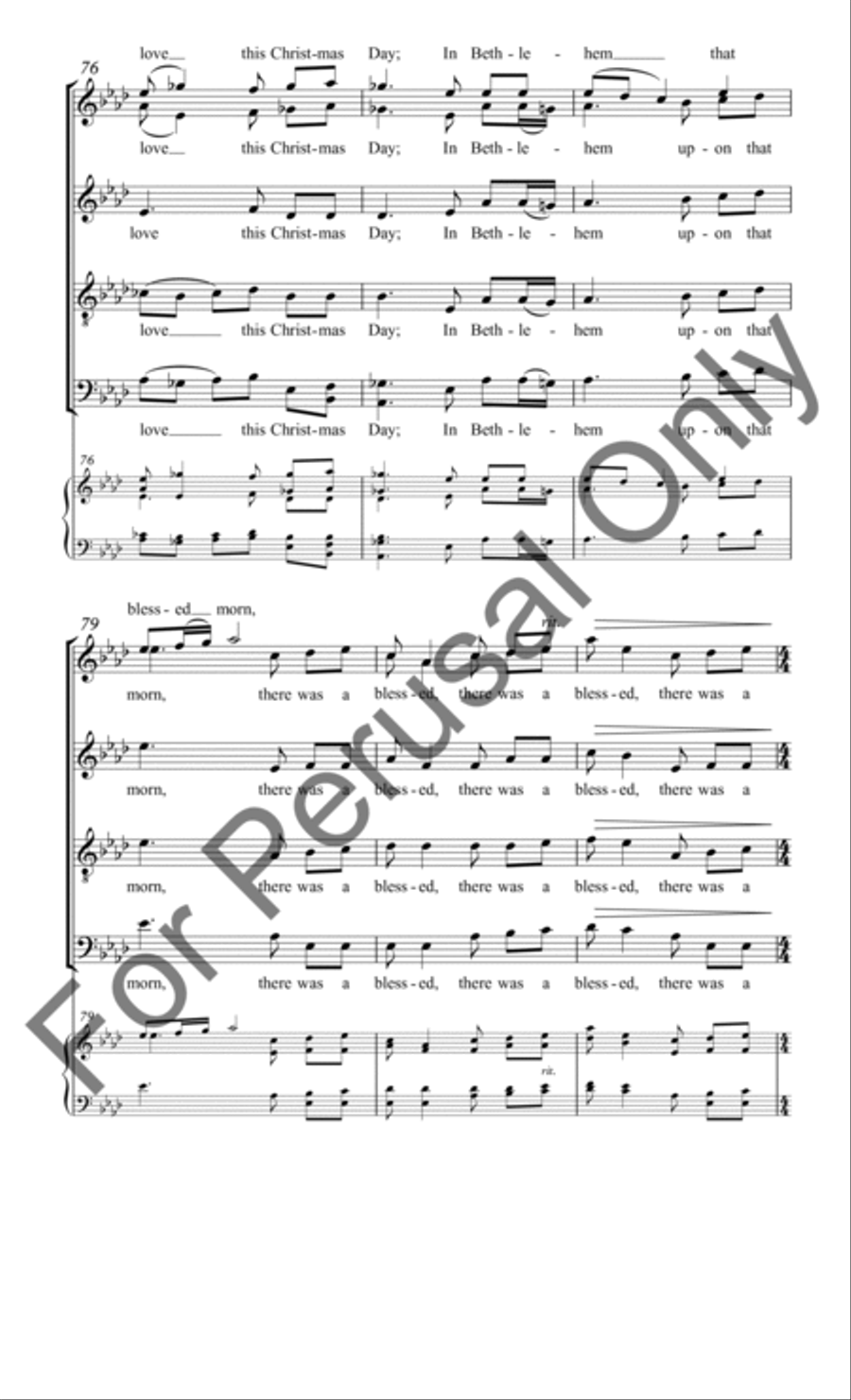 Wexford Carol Divisi scores gallery preview page 14