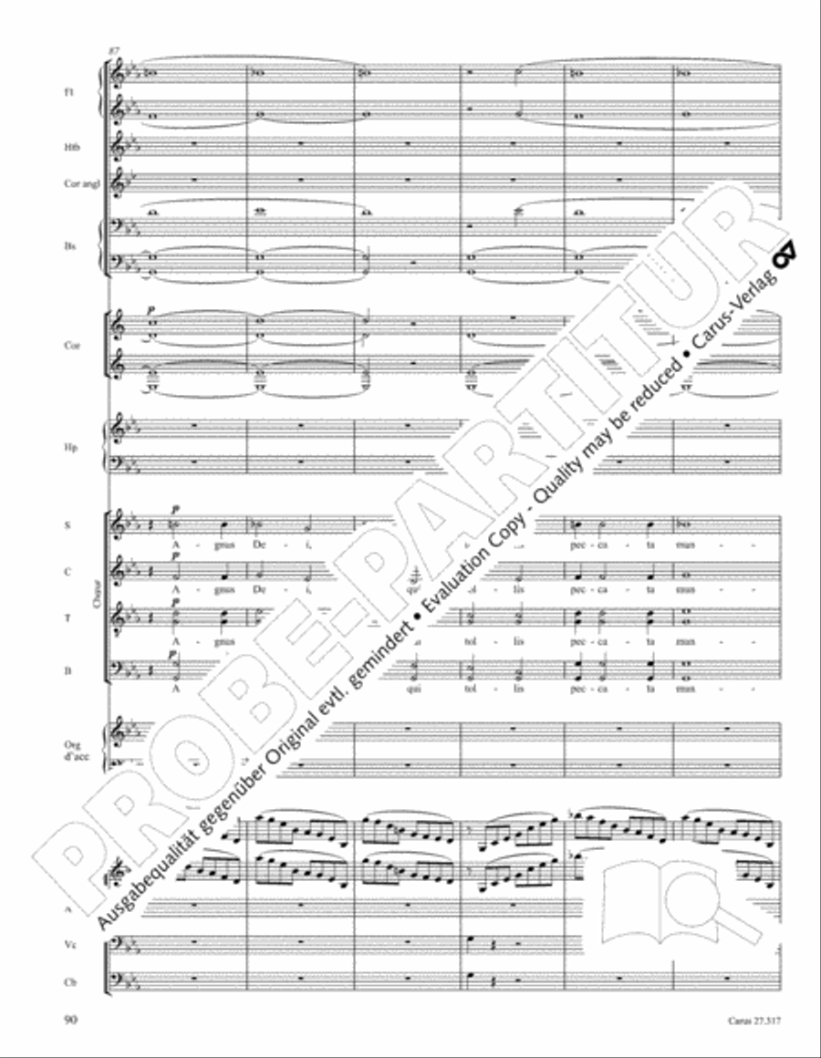 Messe de Requiem 4-Part scores gallery preview page 103