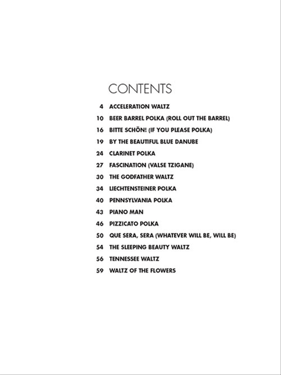 Waltzes & Polkas for Easy Classical Piano Easy Piano scores gallery preview page 2
