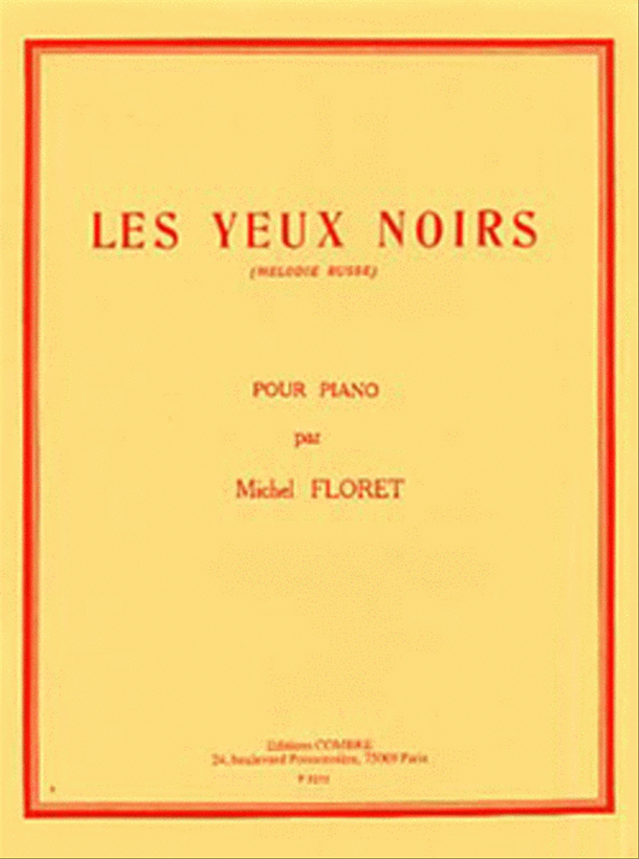 Les yeux noirs Piano Solo scores gallery preview page 1