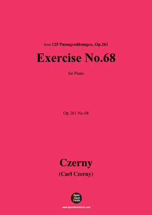C. Czerny-Exercise No.68,Op.261 No.68