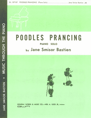 Book cover for Poodles Prancing