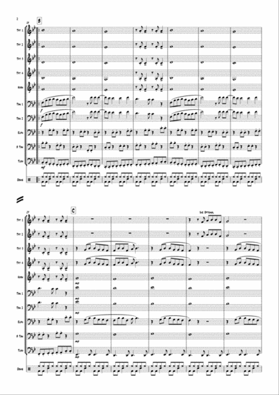 Super Trouper Small Ensemble scores gallery preview page 4