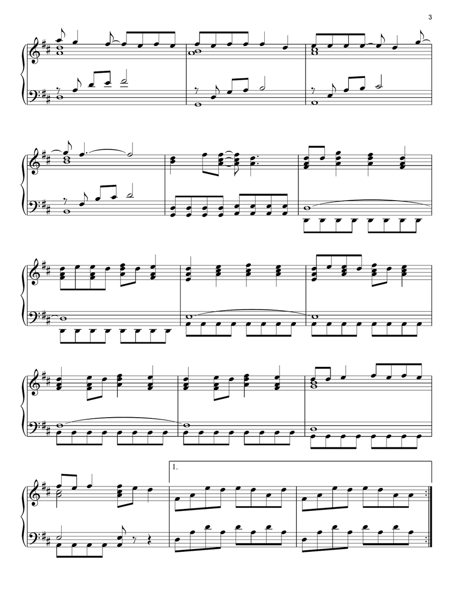 Love Story Piano Solo scores gallery preview page 3
