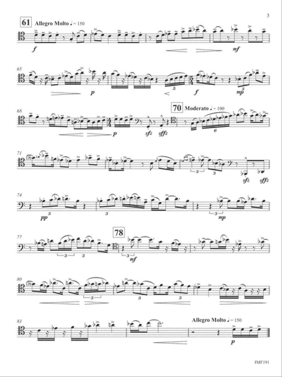 Kui Unleashed Trombone scores gallery preview page 6