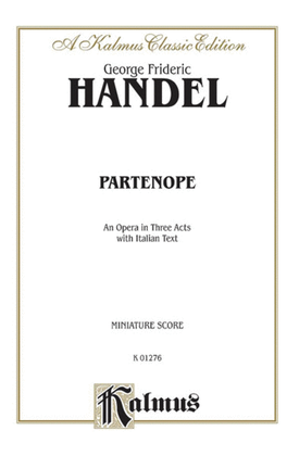 Book cover for Partenope (1730)