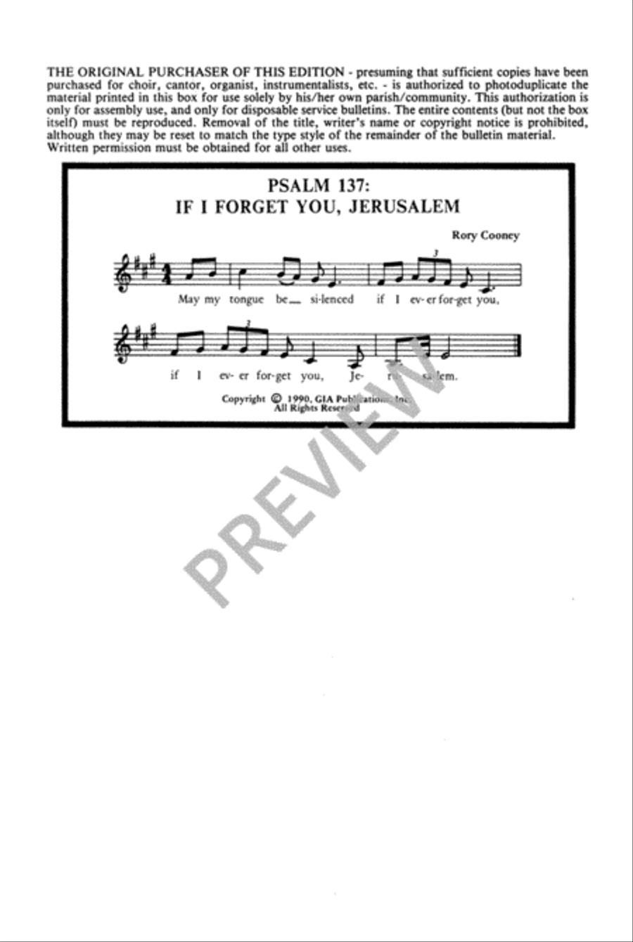 If I Forget You, Jerusalem Choir scores gallery preview page 13