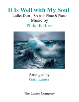 Book cover for IT IS WELL WITH MY SOUL(Ladies Duet - SA with Flute & Piano)