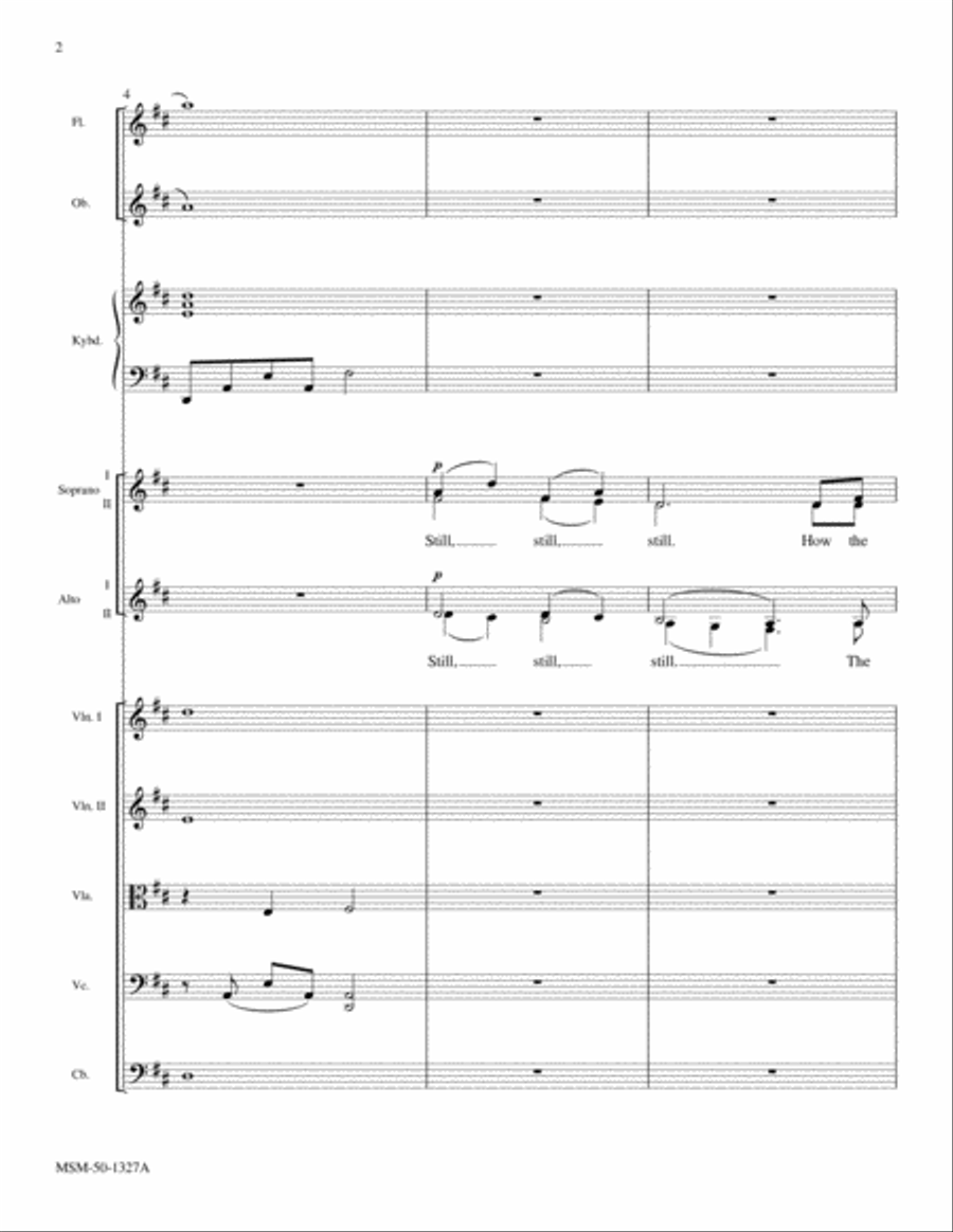Still, Still, Still Still, Still, Still Choir scores gallery preview page 2