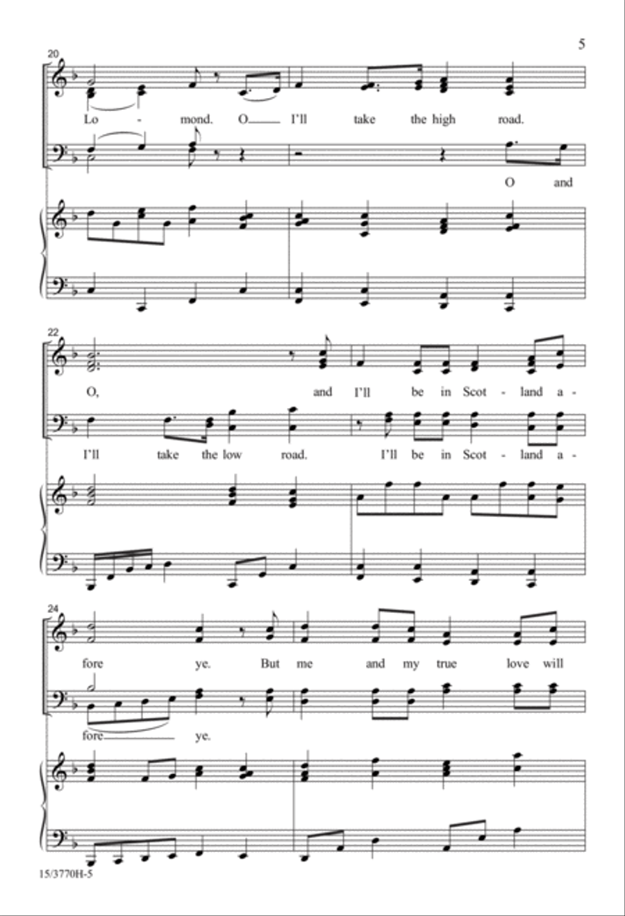 From Loch and Glen 4-Part scores gallery preview page 5