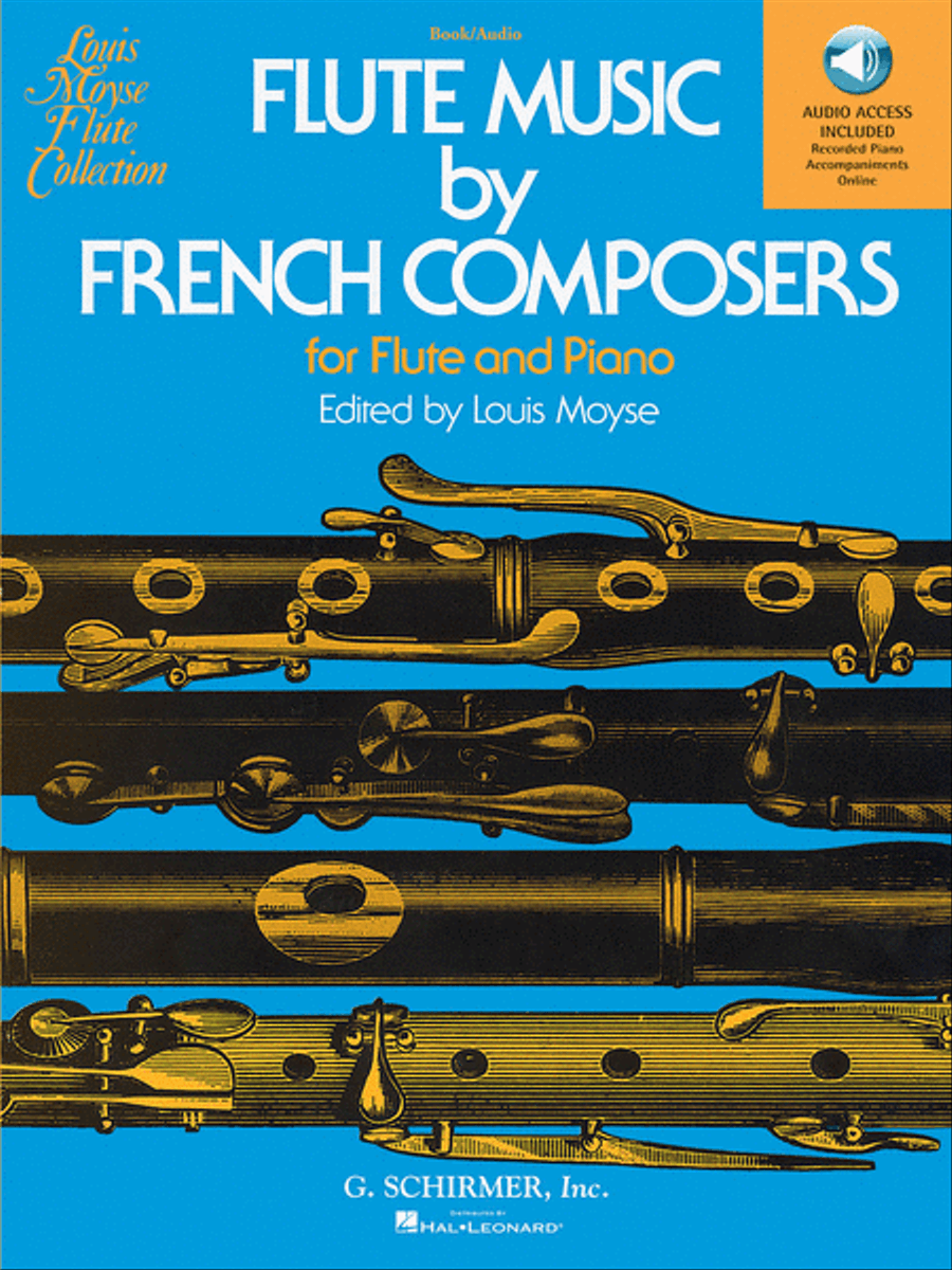 Flute Music by French Composers for Flute and Piano Flute Solo scores gallery preview page 1