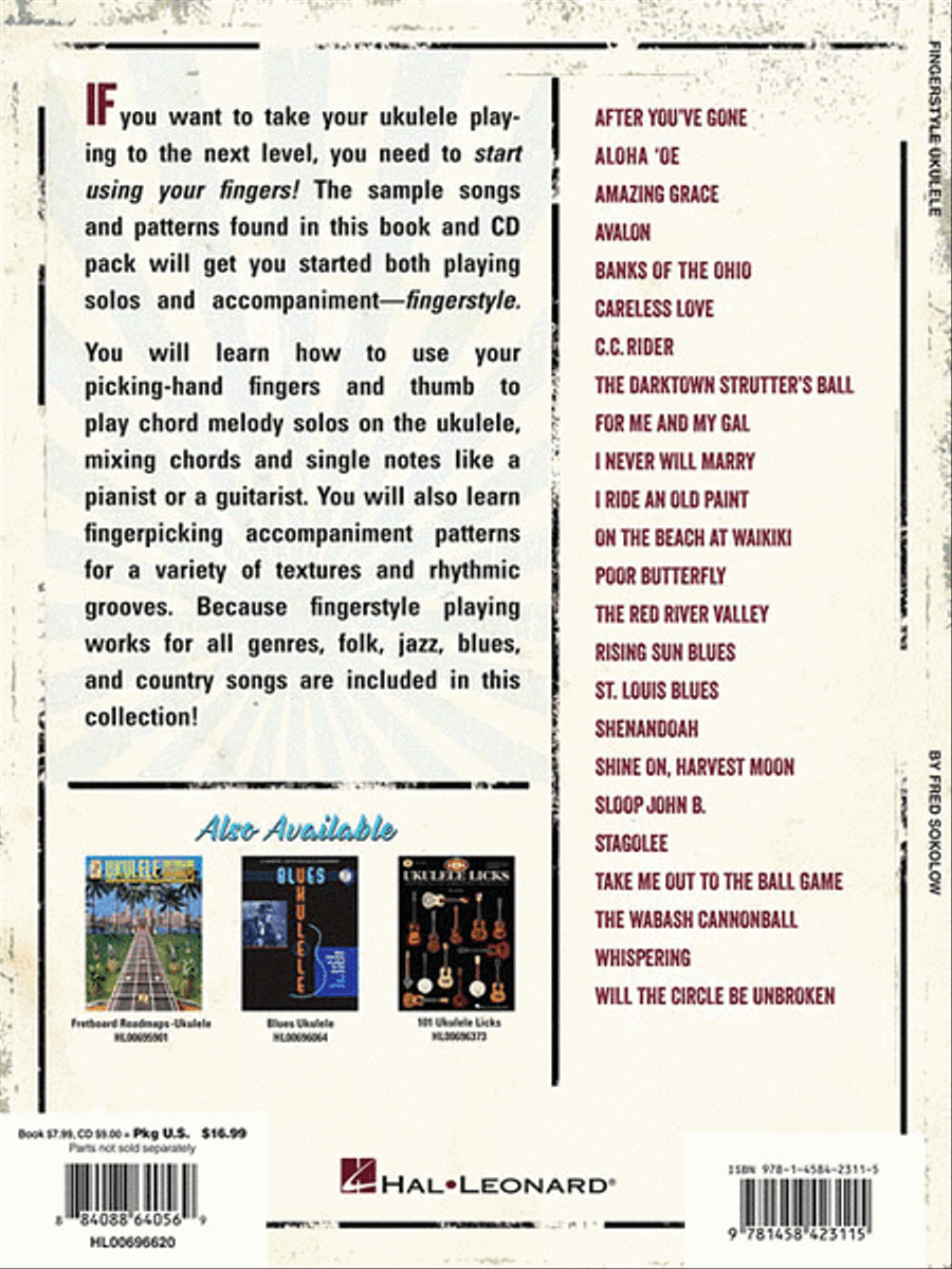 Fingerstyle Ukulele Fingerstyle Ukulele Guitar Tablature scores gallery preview page 2