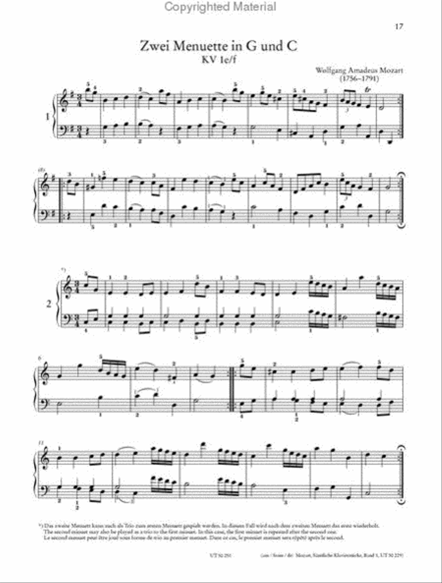 Wiener Urtext Album Chamber Music scores gallery preview page 4