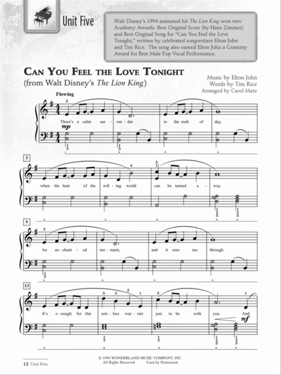 I Used to Play Piano -- 80s and 90s Hits Piano Method scores gallery preview page 4