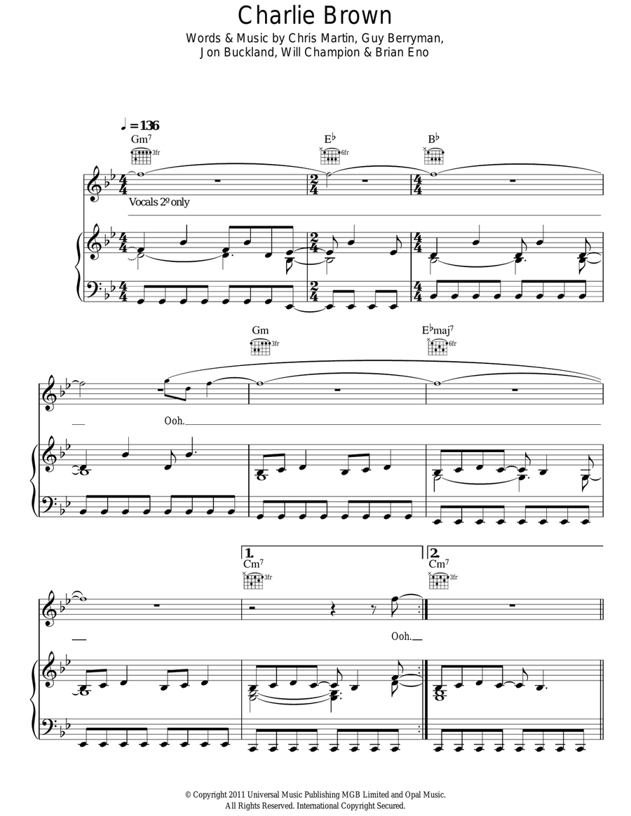 Charlie Brown Charlie Brown Acoustic Guitar scores gallery preview page 1