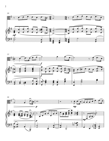 Giacomo Puccini - Nessun Dorma - Turandot (Viola Solo) image number null