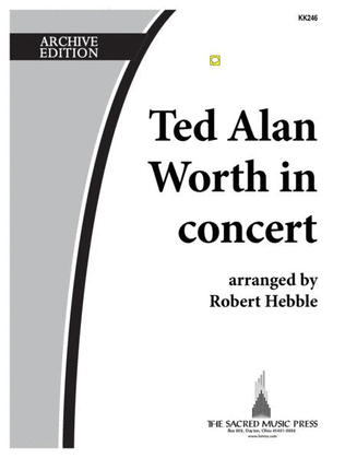 Book cover for Ted Alan Worth in Concert