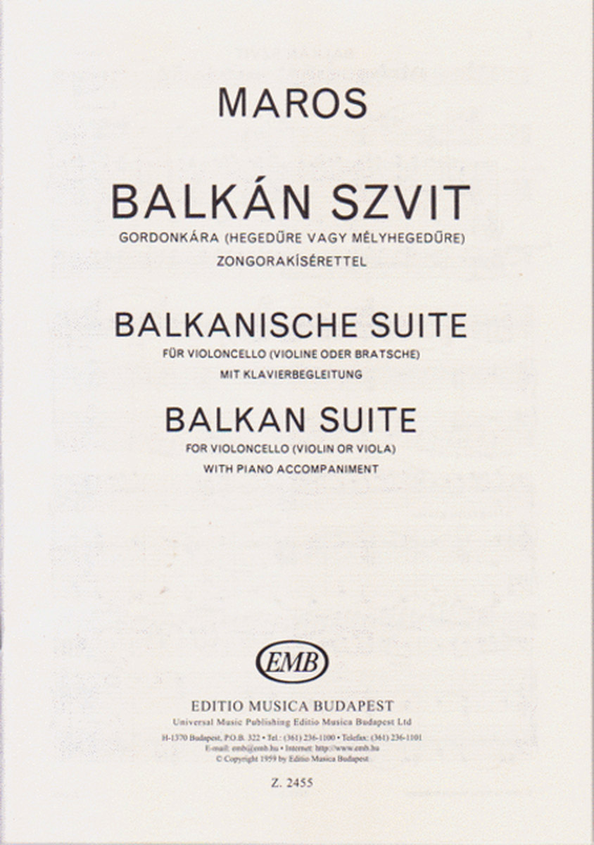 Balkanische Suite