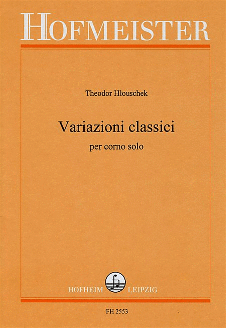 Variazioni classici Variazioni classici Horn scores gallery preview page 1