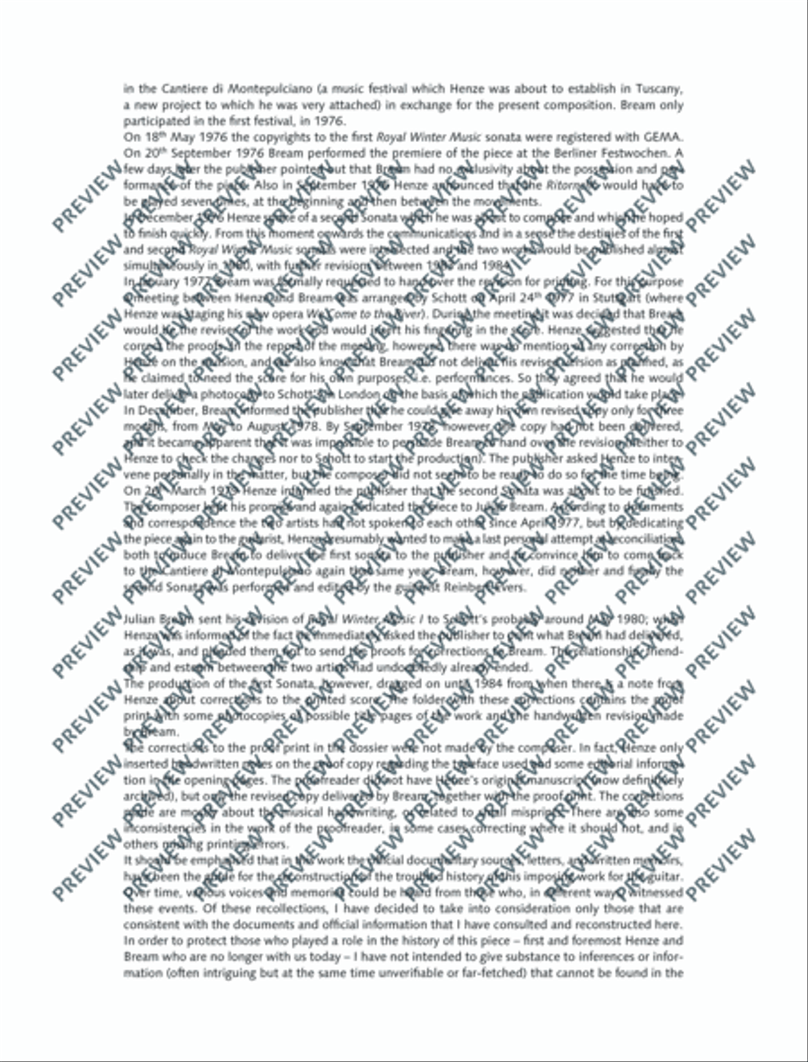 Royal Winter Music Guitar scores gallery preview page 5