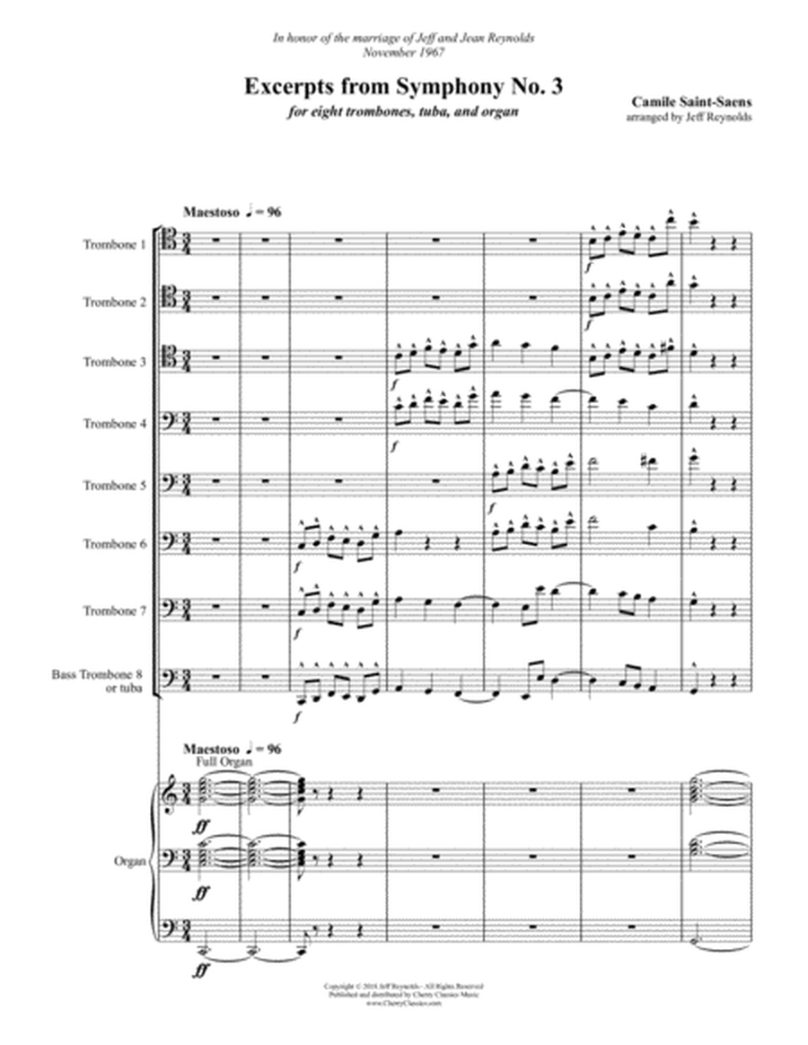 Symphony No. 3 Finale for Trombones, Tuba and Organ