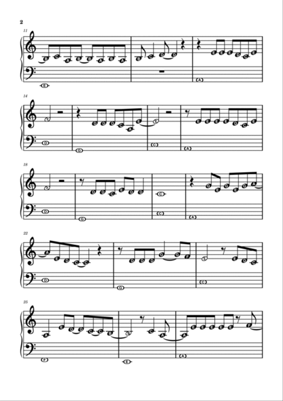 Flowers Piano Method scores gallery preview page 2