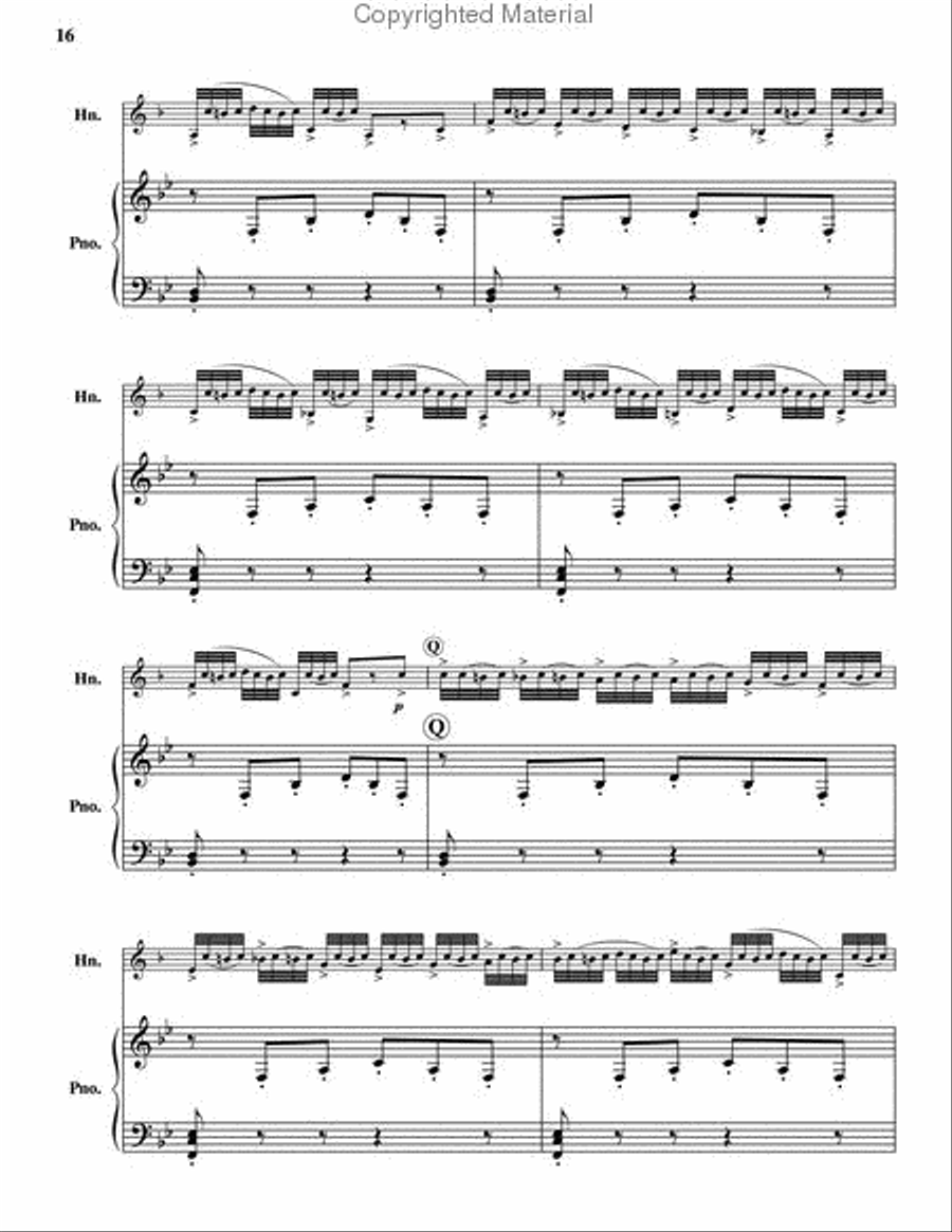 Fantasy and Variations on the Carnival of Venice Piano Accompaniment scores gallery preview page 6