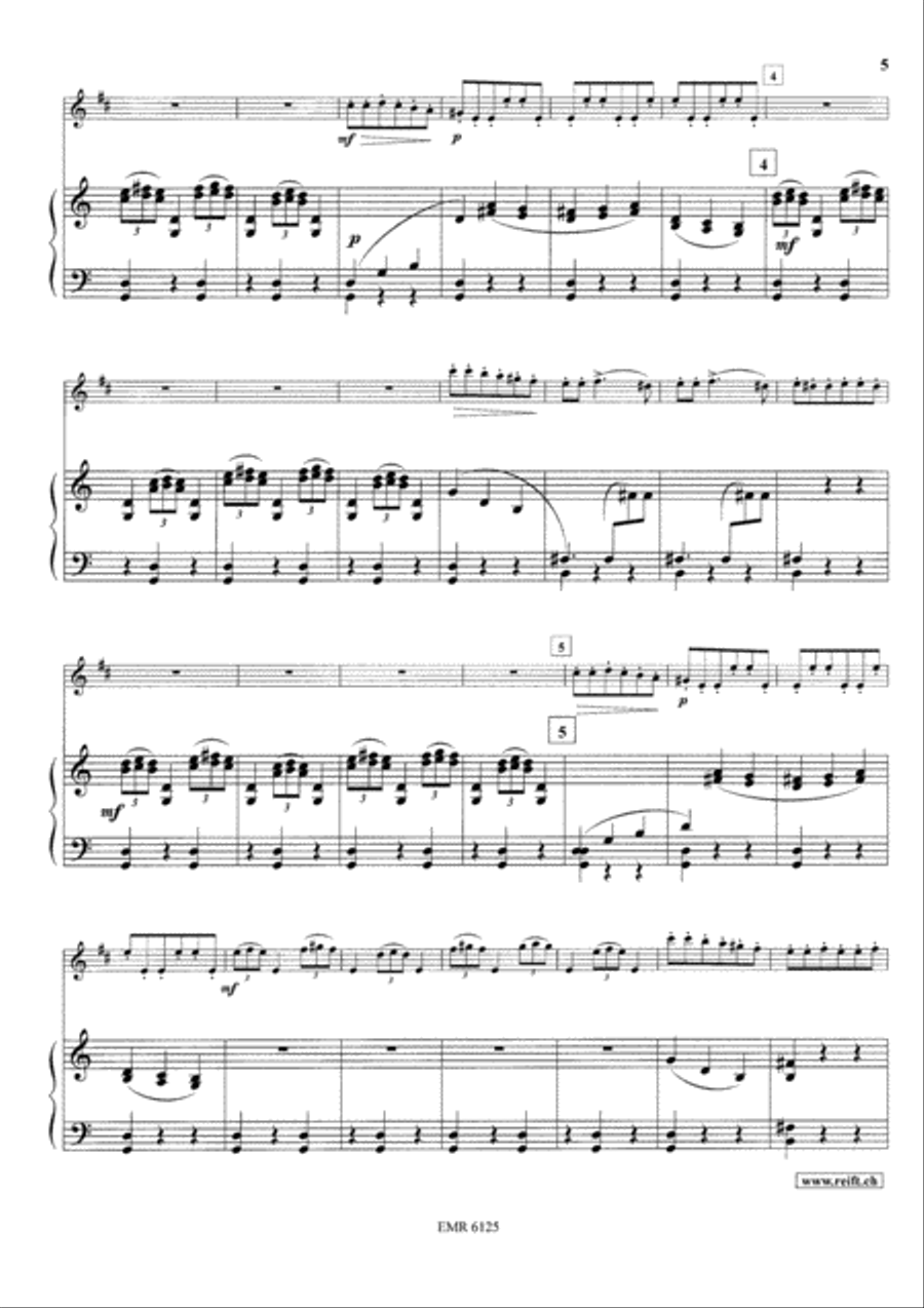 Valse Scherzo Valse Scherzo Cornet scores gallery preview page 5