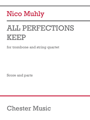All Perfections Keep (Score and Parts)