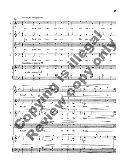 In Praise of Music (Choral Score) image number null