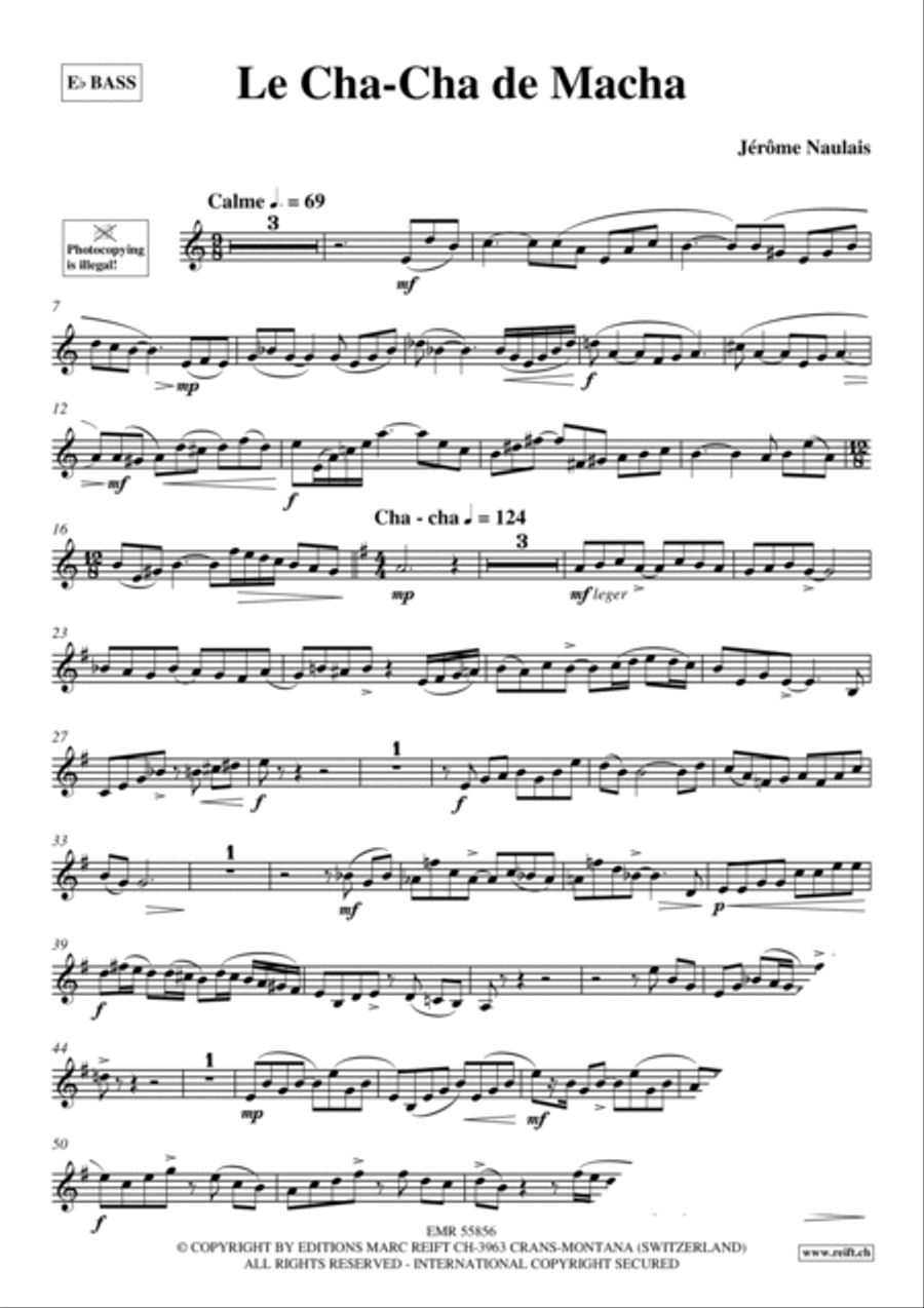 Le Cha-Cha de Macha Le Cha-Cha de Macha Voice Solo scores gallery preview page 4