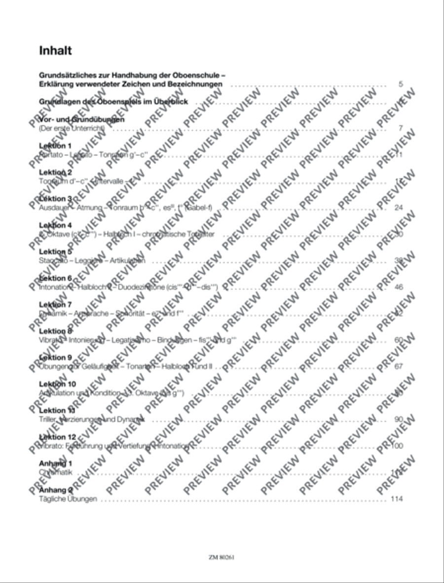 Oboe lernen Oboe scores gallery preview page 5