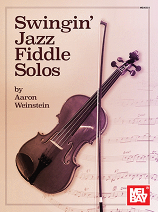 Book cover for Swingin Jazz Fiddle Solos