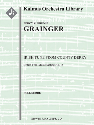 Irish Tune from County Derry: British Folk Music Settings, No. 15