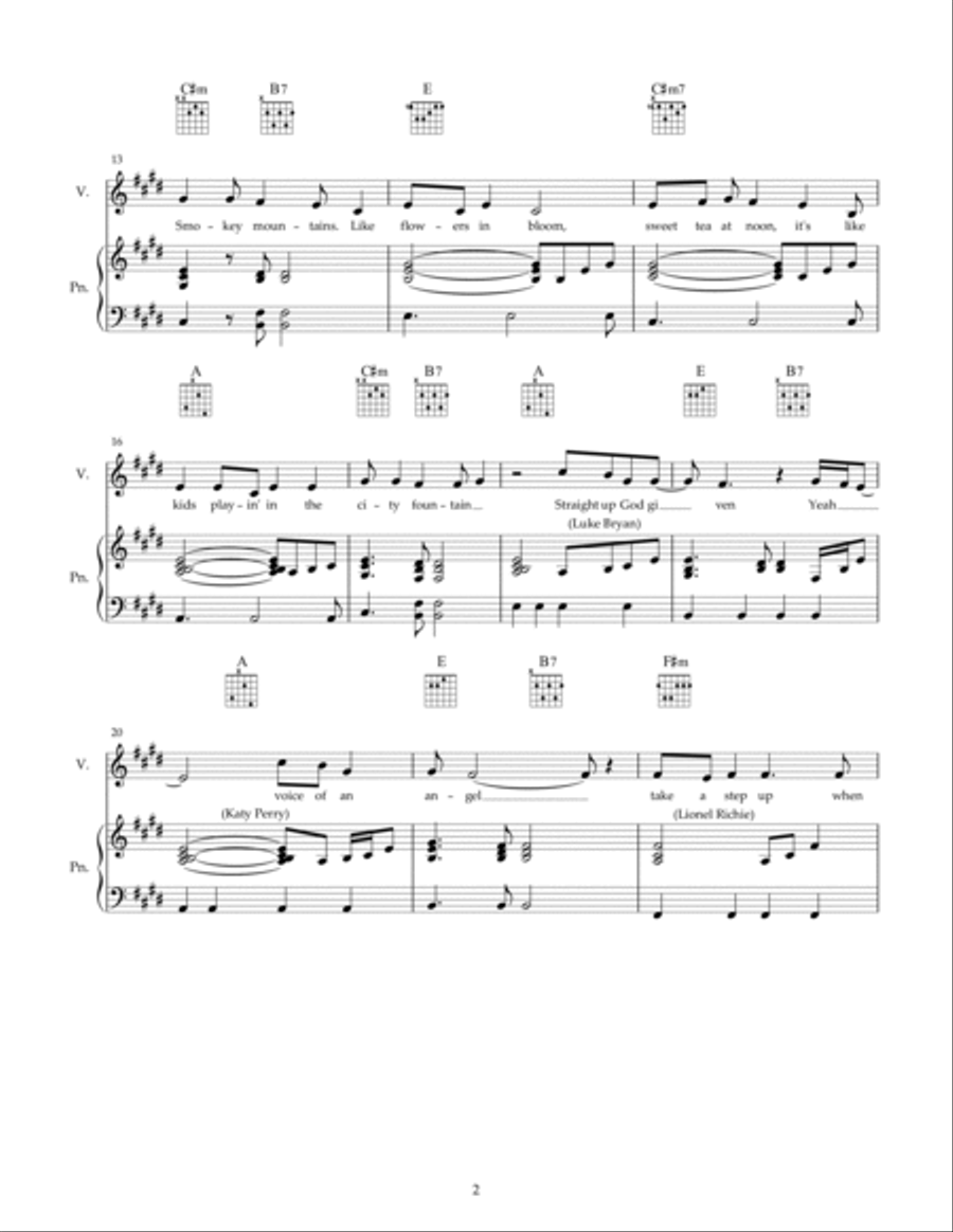 Ginger Angel Voice scores gallery preview page 2