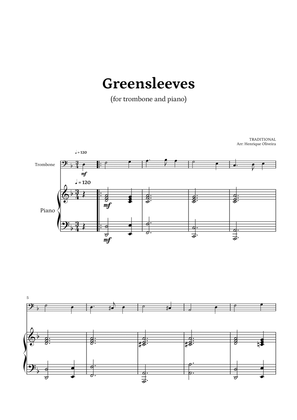 Book cover for What Child Is This? (Greensleeves) - for trombone and piano