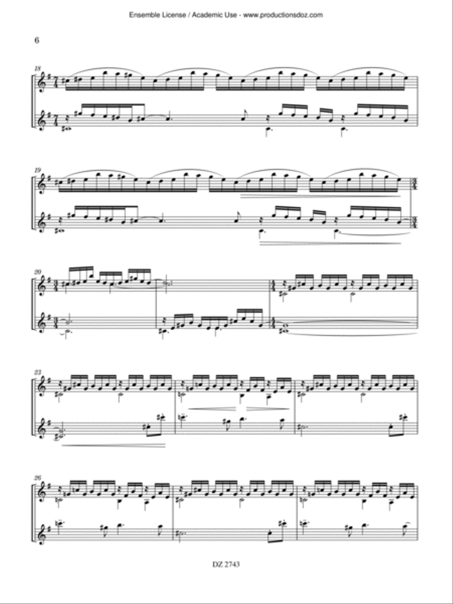 Automne à Paris Automne à Paris Classical Guitar scores gallery preview page 6