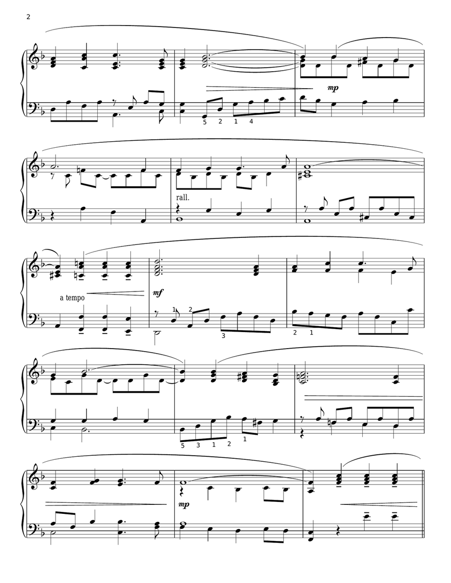 Be Still My Soul Be Still My Soul Piano Solo scores gallery preview page 2
