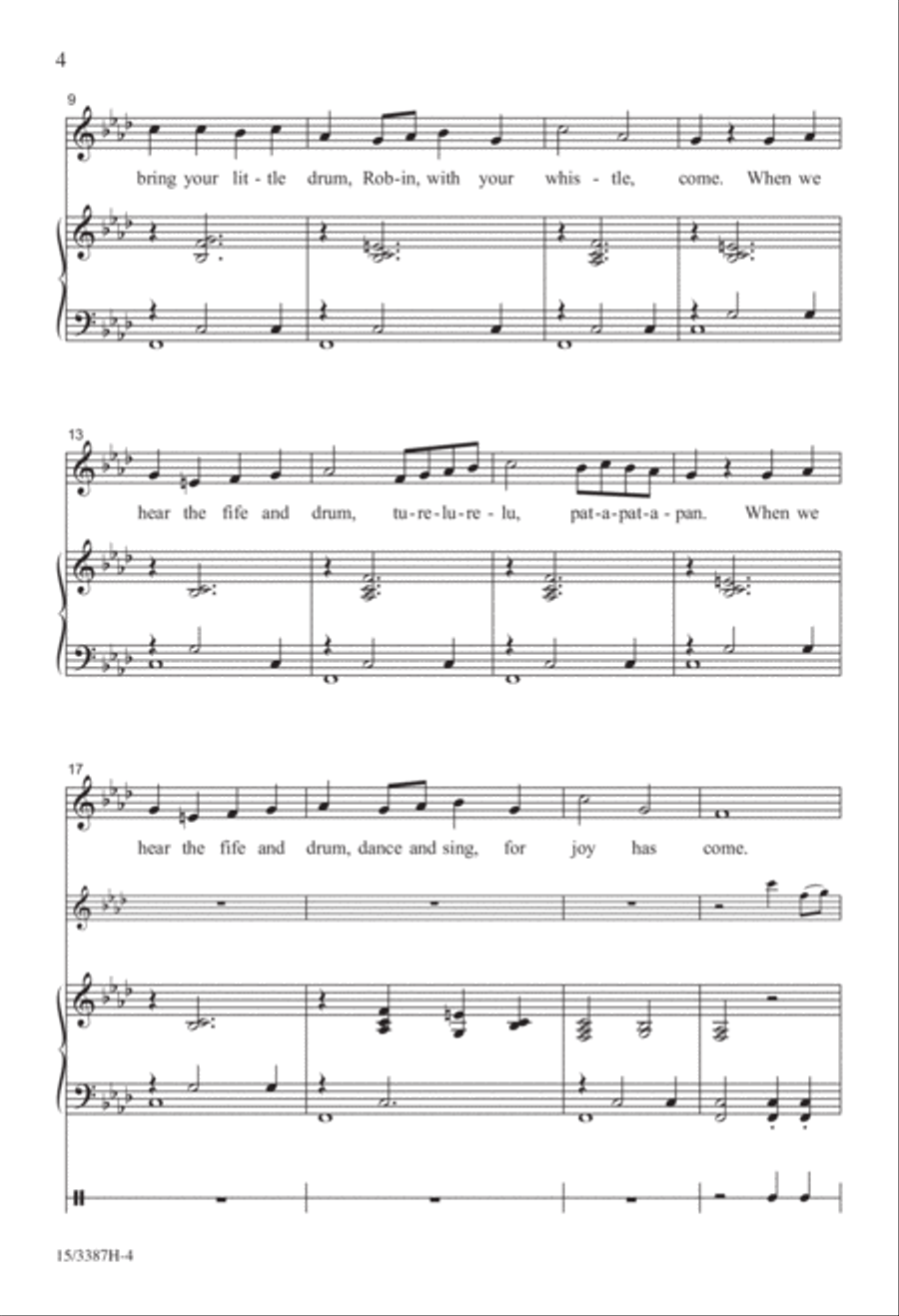 Burgundian Carol SSA scores gallery preview page 3