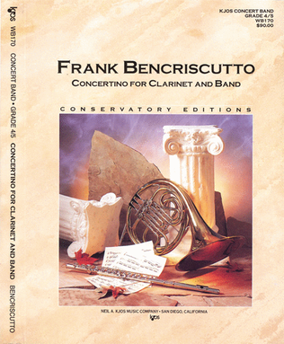 Concertino For Clarinet & Band