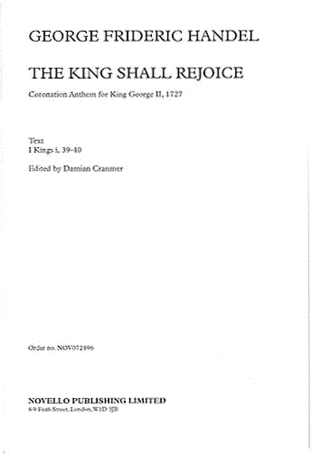 G.F. Handel: The King Shall Rejoice