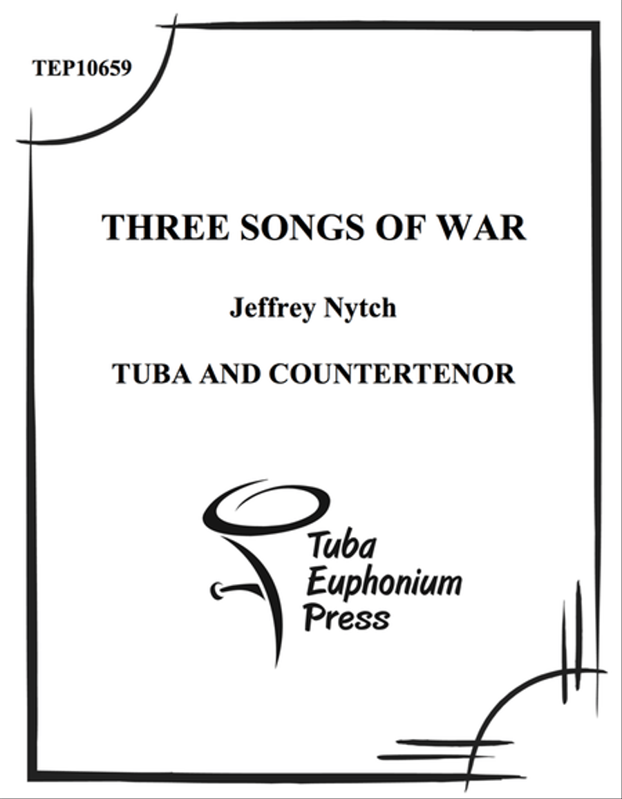 Book cover for Three Songs of War