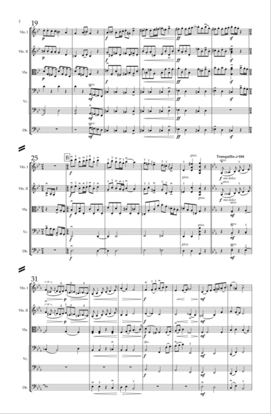 Reinecke Serenade for Strings Op. 242 String Orchestra scores gallery preview page 2