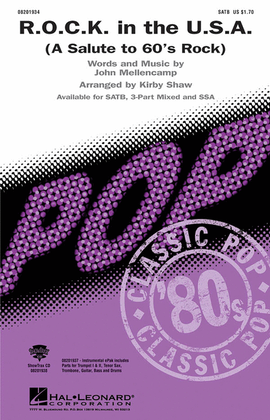 Book cover for R.O.C.K. in the U.S.A. (A Salute to 60's Rock)