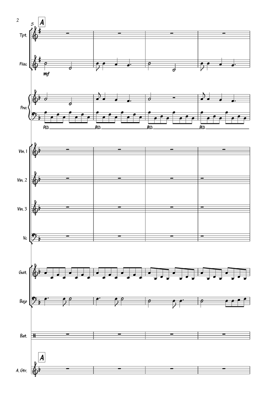 No Surprises No Surprises Large Ensemble scores gallery preview page 2