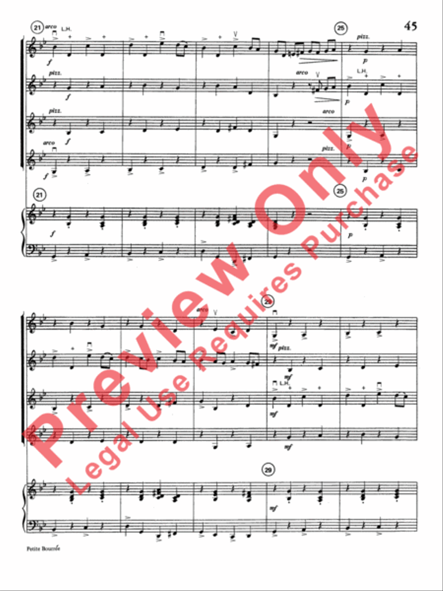 Highland/Etling Violin Quartet Series: Book 1