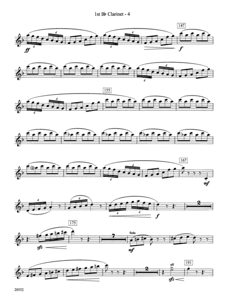 Chiaroscuro: 1st B-flat Clarinet