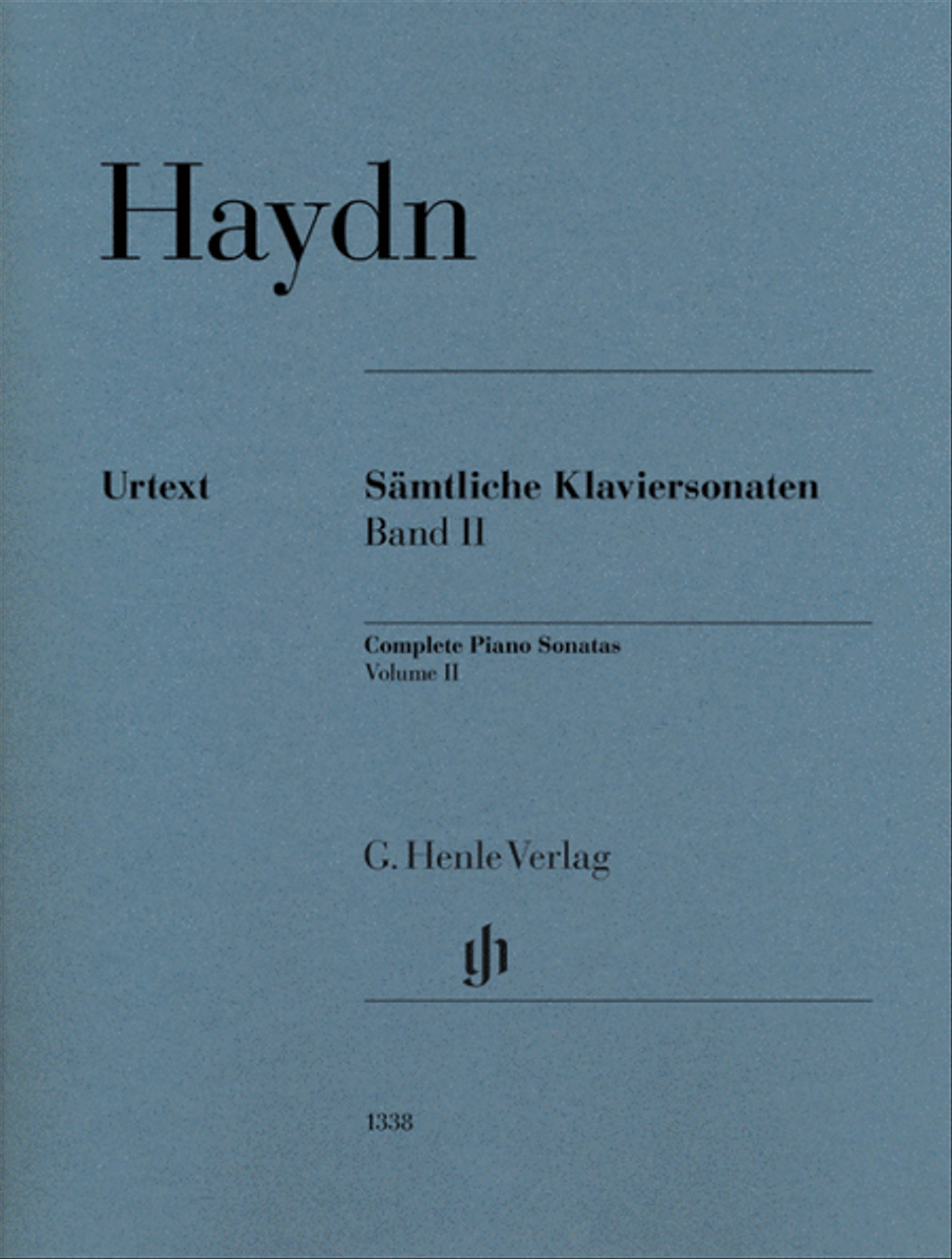 Complete Piano Sonatas, Volume II Piano Solo scores gallery preview page 1
